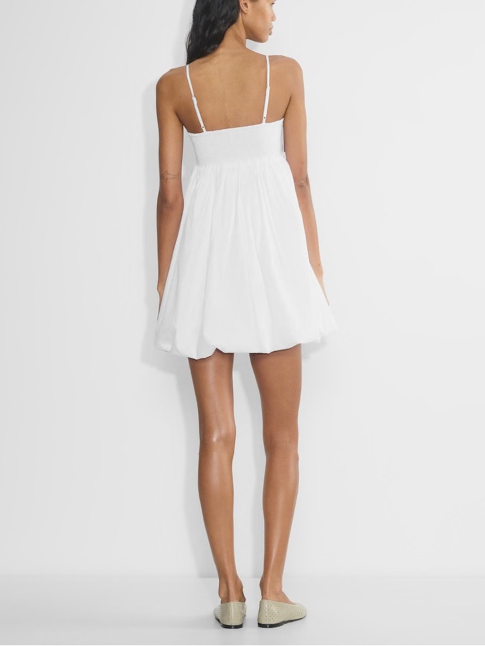 Aritzia Sunday Best Elio Poplin Mini Dress - Picture 2 of 8